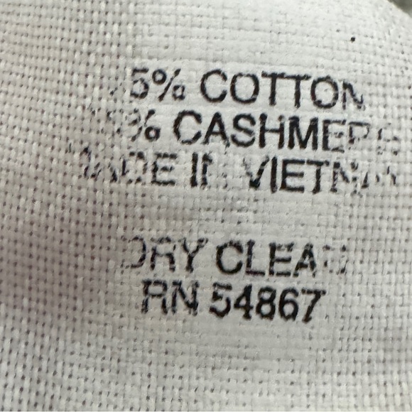 Express Cotton Cashmere Half Zip Sweater | Men’s L | Green Marled Knit Pullover - Picture 4 of 5